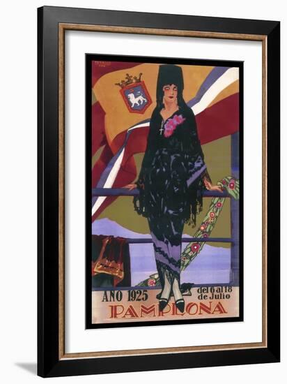 Pamplona X-null-Framed Giclee Print