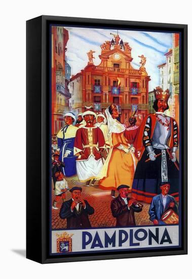 Pamplona XI-null-Framed Premier Image Canvas