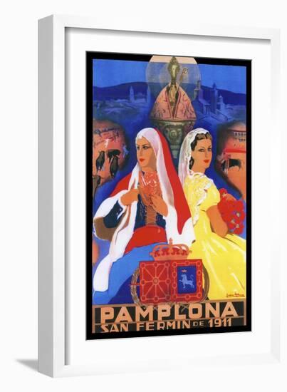 Pamplona XII-null-Framed Giclee Print