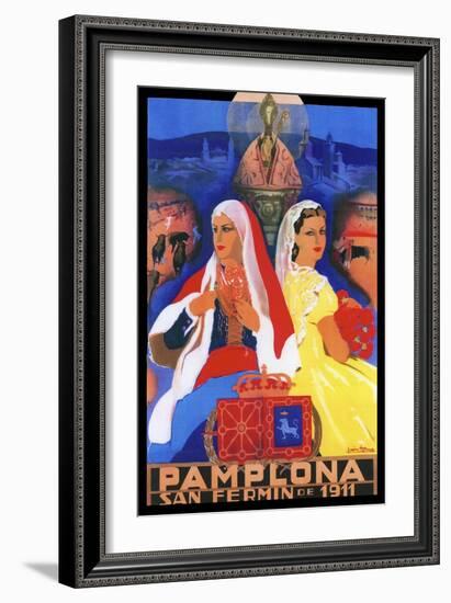 Pamplona XII-null-Framed Giclee Print