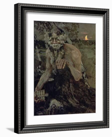 Pan, 1899-Mikhail Aleksandrovich Vrubel-Framed Giclee Print