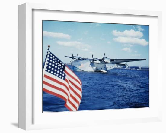 Pan Am Anzac Clipper-Bernard Hoffman-Framed Photographic Print