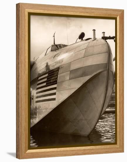 Pan Am Clipper Seaplane-George Strock-Framed Premier Image Canvas