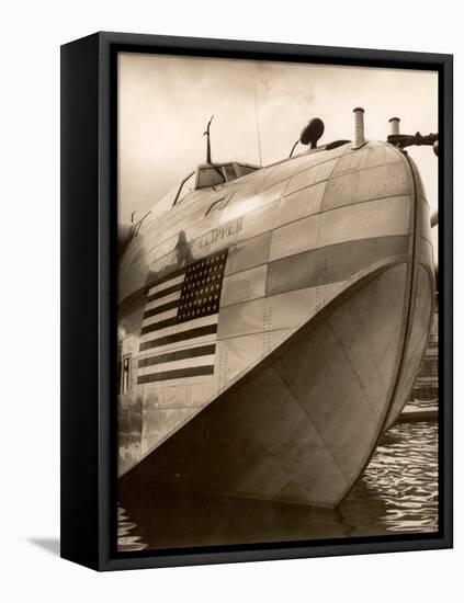 Pan Am Clipper Seaplane-George Strock-Framed Premier Image Canvas