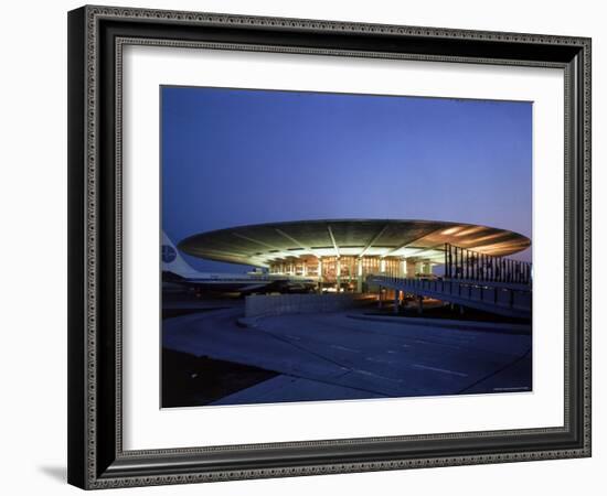 Pan American Air Lines Terminal at NY International Airport-Dmitri Kessel-Framed Photographic Print