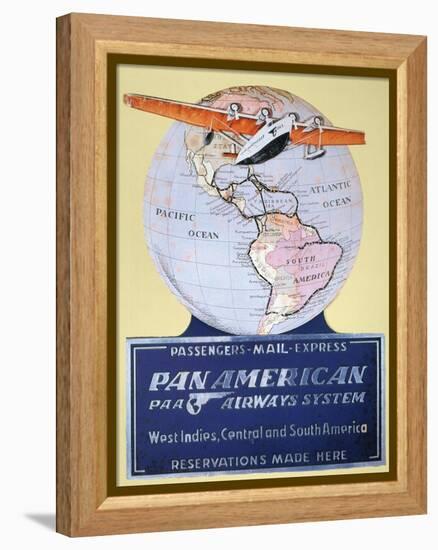 Pan American Airways 1934-null-Framed Premier Image Canvas