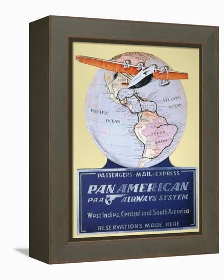 Pan American Airways 1934-null-Framed Premier Image Canvas