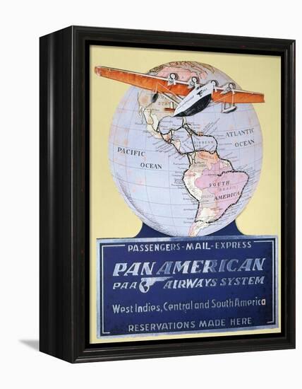 Pan American Airways 1934-null-Framed Premier Image Canvas