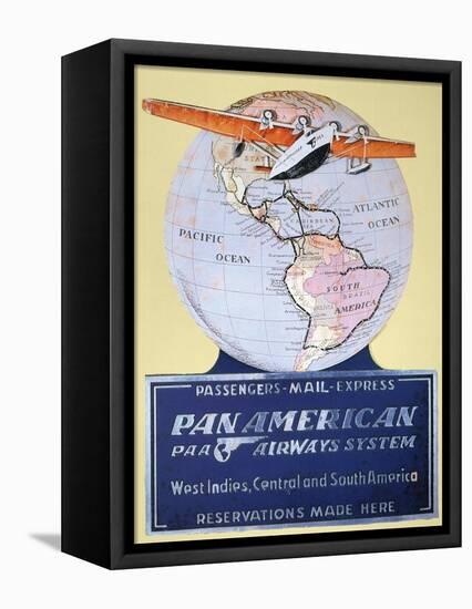 Pan American Airways 1934-null-Framed Premier Image Canvas