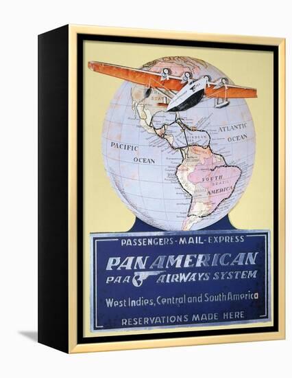 Pan American Airways 1934-null-Framed Premier Image Canvas