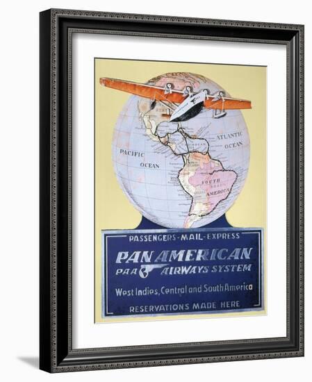 Pan American Airways 1934-null-Framed Giclee Print