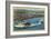 Pan American Airways "China Clipper" from Orient - San Francisco, CA-Lantern Press-Framed Premium Giclee Print