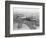 Pan American China Clipper and San Francisco Skyline Photograph No.1 - San Francisco, CA-Lantern Press-Framed Art Print