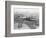 Pan American China Clipper and San Francisco Skyline Photograph No.1 - San Francisco, CA-Lantern Press-Framed Art Print