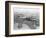 Pan American China Clipper and San Francisco Skyline Photograph No.1 - San Francisco, CA-Lantern Press-Framed Art Print