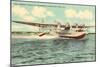 Pan-American Clipper Taking Off, Florida-null-Mounted Art Print