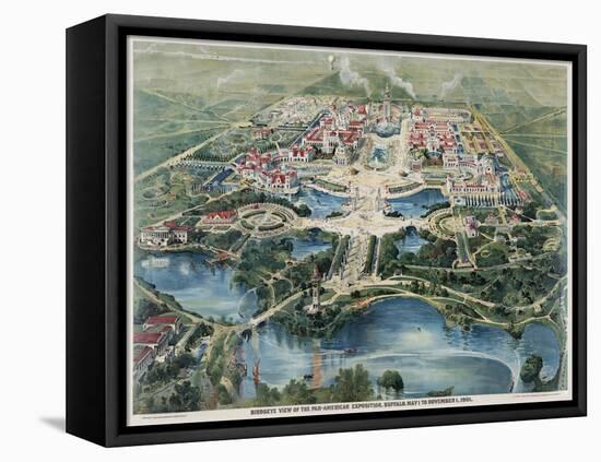 Pan-American Exposition, Buffalo Ny 1901-Vintage Lavoie-Framed Premier Image Canvas