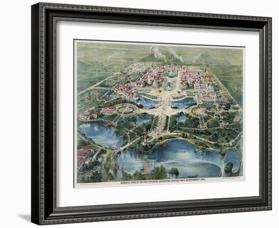 Pan-American Exposition, Buffalo Ny 1901-Vintage Lavoie-Framed Giclee Print