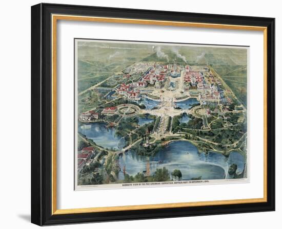 Pan-American Exposition, Buffalo Ny 1901-Vintage Lavoie-Framed Giclee Print