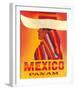Pan American: Mexico, c.1968-null-Framed Giclee Print