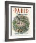 Pan American: Paris by Clipper, c.1951-null-Framed Giclee Print