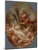 Pan And Nymph Syrinx-Francois Boucher-Mounted Giclee Print