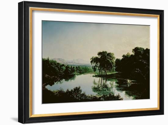 Pan and Syrinx-John Martin-Framed Giclee Print