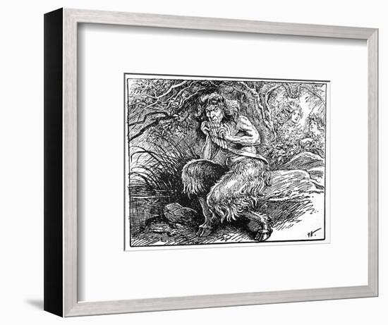 Pan, from 'The Book of Myths' by Amy Cruse, 1925-Unknown-Framed Giclee Print