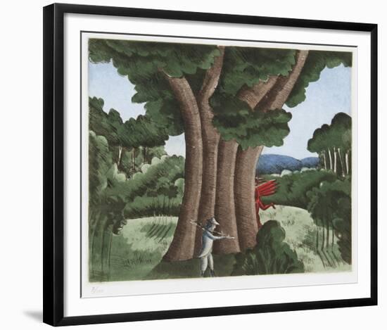 Pan's Oak-Thomas Mcknight-Framed Limited Edition