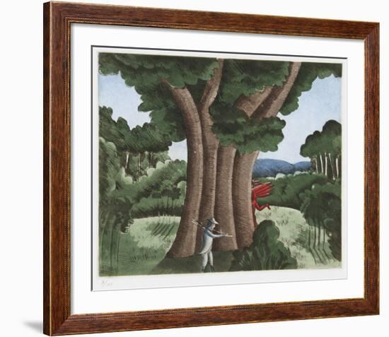 Pan's Oak-Thomas Mcknight-Framed Limited Edition