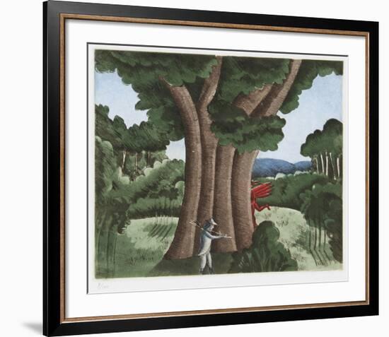 Pan's Oak-Thomas Mcknight-Framed Limited Edition