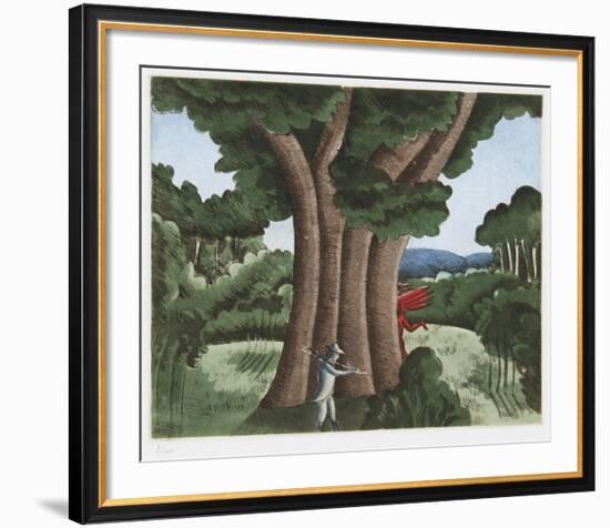 Pan's Oak-Thomas Mcknight-Framed Limited Edition