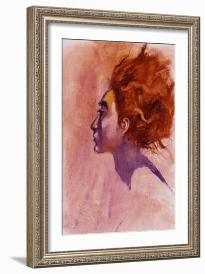 Pan-Lou Wall-Framed Giclee Print