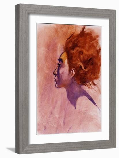 Pan-Lou Wall-Framed Giclee Print