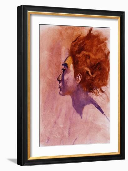 Pan-Lou Wall-Framed Giclee Print