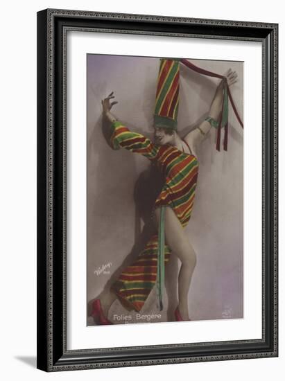 Panajotowa, Dancer at the Folies Bergere-null-Framed Photographic Print