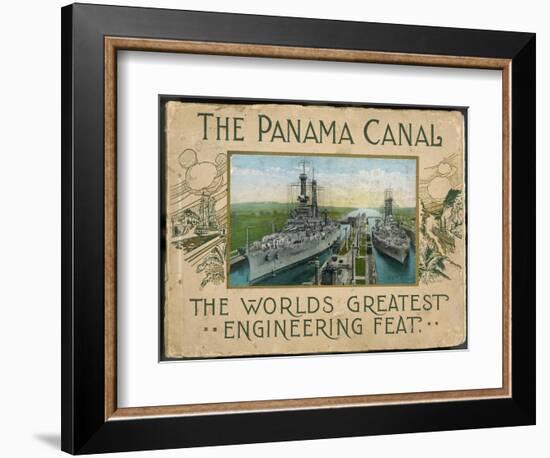 Panama Canal-null-Framed Photographic Print