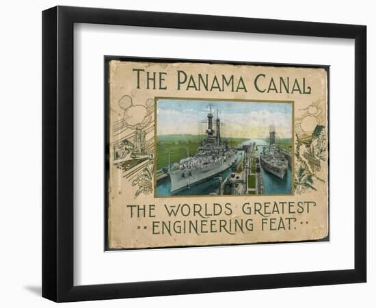 Panama Canal-null-Framed Photographic Print