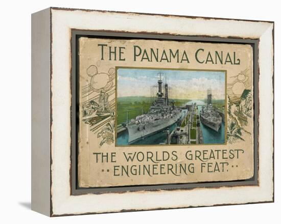 Panama Canal-null-Framed Premier Image Canvas