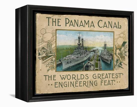 Panama Canal-null-Framed Premier Image Canvas