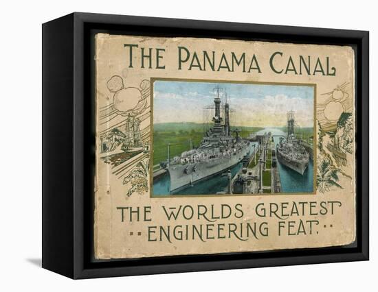 Panama Canal-null-Framed Premier Image Canvas