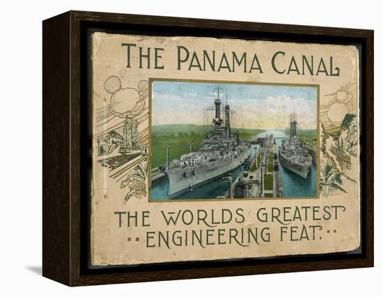 Panama Canal-null-Framed Premier Image Canvas