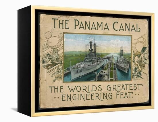 Panama Canal-null-Framed Premier Image Canvas