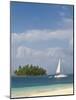 Panama, Comarca de Kuna Yala, San Blas Islands, Beach and Sailing Boat-Jane Sweeney-Mounted Photographic Print