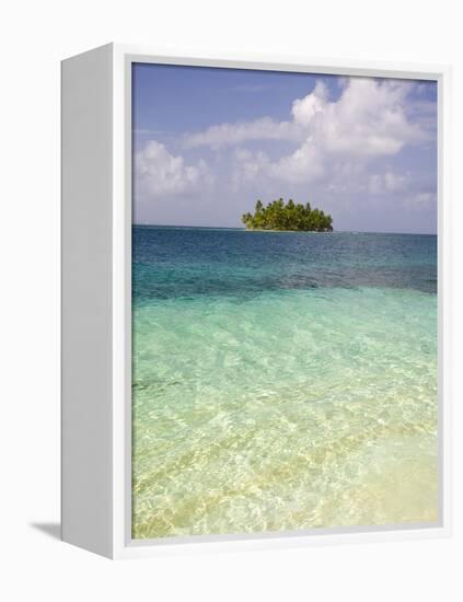 Panama, Comarca de Kuna Yala, San Blas Islands, Tropical Island-Jane Sweeney-Framed Premier Image Canvas