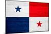 Panama Flag Design with Wood Patterning - Flags of the World Series-Philippe Hugonnard-Mounted Art Print