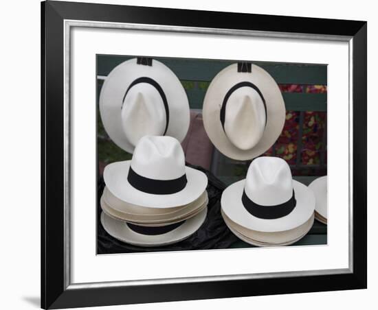 Panama Hats, Panama City, Panama, Central America-Wendy Connett-Framed Photographic Print