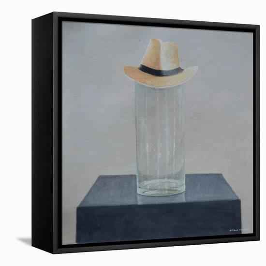 Panama on a Glass Jar-Lincoln Seligman-Framed Premier Image Canvas