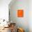 Panama Street Map Orange-NaxArt-Mounted Art Print displayed on a wall