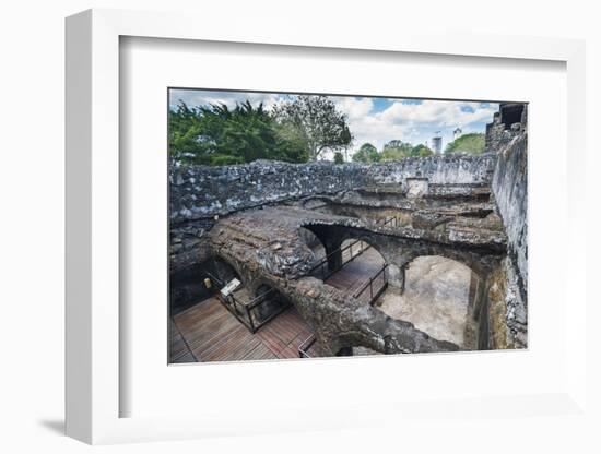 Panama Viejo, the remains of Old Panama, UNESCO World Heritage Site, Panama City, Panama, Central A-Michael Runkel-Framed Photographic Print